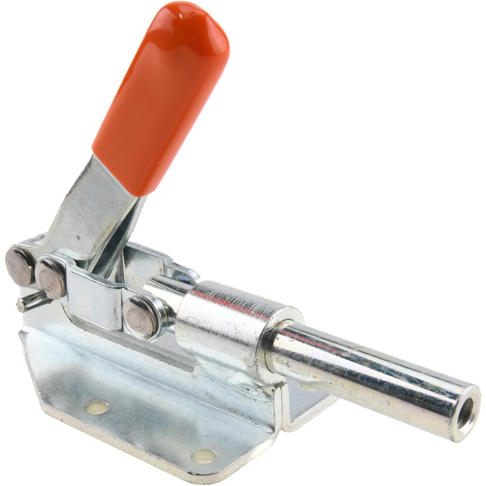 Lapeer PHL-300 Standard Straight Line Action Clamp 300 lb Load Capacity, 1.25" Plunger Travel, Flanged Base, Carbon Steel