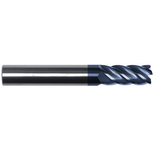 Internal Tool 136-1580 Corner Radius & Corner Chamfer End Mills Mill Diameter (Inch) 1/2  Mill Diameter (Decimal Inch) 0.5000  Number Of Flutes 5  Length of Cut (Inch) 1  Single Or Double End Single  End Mill Material Solid Carbide