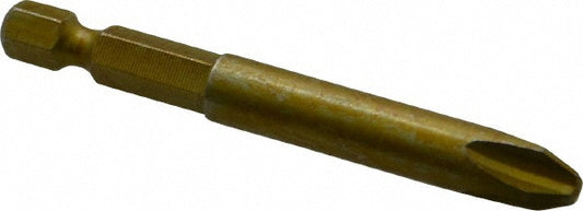Wera 05134913001 Power Screwdriver Bit #3 Phillips, PH3 Speciality Point Size, 1/4" Hex Drive