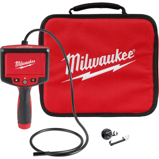 Milwaukee Tool 2319-20 Borescopes & Borescope Kits Borescope Type Inspection Camera  Magnification 0x  Scope Diameter 10mm  Maximum Viewing Distance 4ft  Scope Length 4ft  Adjustable Focus Yes