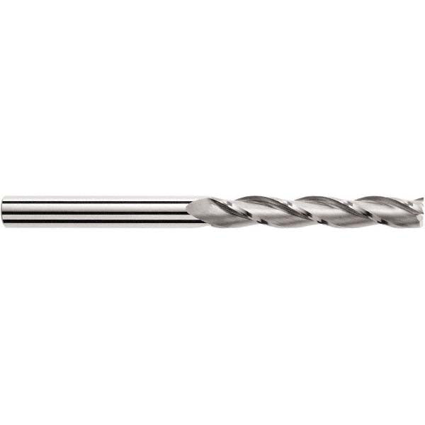 Kyocera SGS Precision Tools 43503 Square End Mill  0.1575" Dia, 0.9843" LOC, 0.1575" Shank Dia, 3 Flutes, Solid Carbide