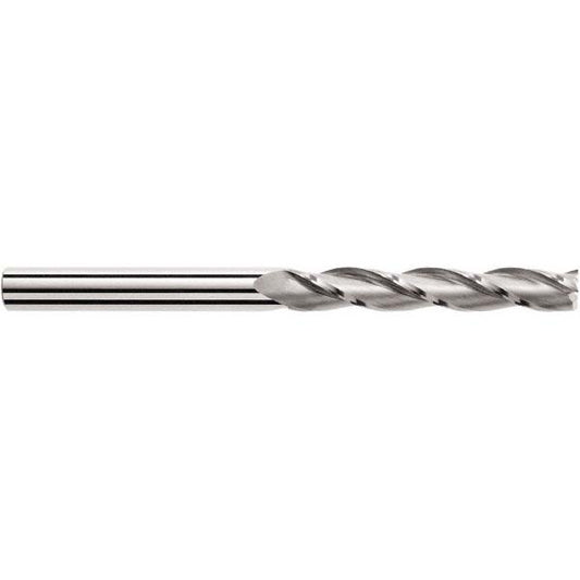 Kyocera SGS Precision Tools 43503 Square End Mill  0.1575" Dia, 0.9843" LOC, 0.1575" Shank Dia, 3 Flutes, Solid Carbide