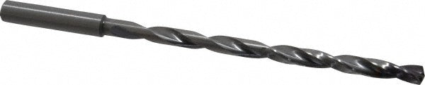 Guhring 9055250063500 Extra Length Drill Bit Letter E (1/4"), 140 &deg Point, Solid Carbide