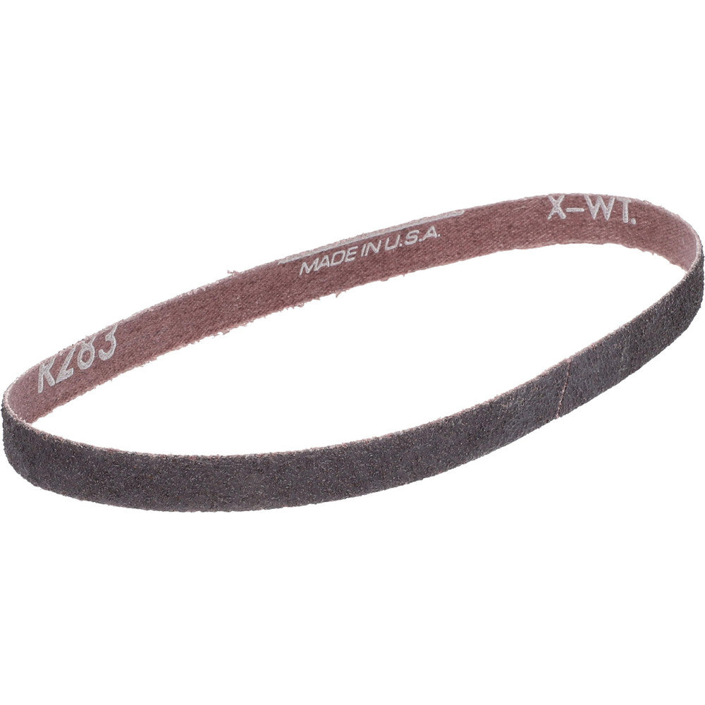 Norton 78072727561 Abrasive Belt  1/2" Wide, 18" OAL, 40 Grit, Aluminum Oxide