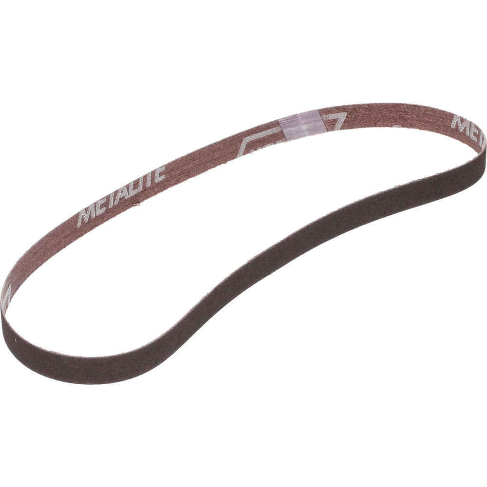 Norton 78072727564 Abrasive Belt  1/2" Wide, 24" OAL, 120 Grit, Aluminum Oxide