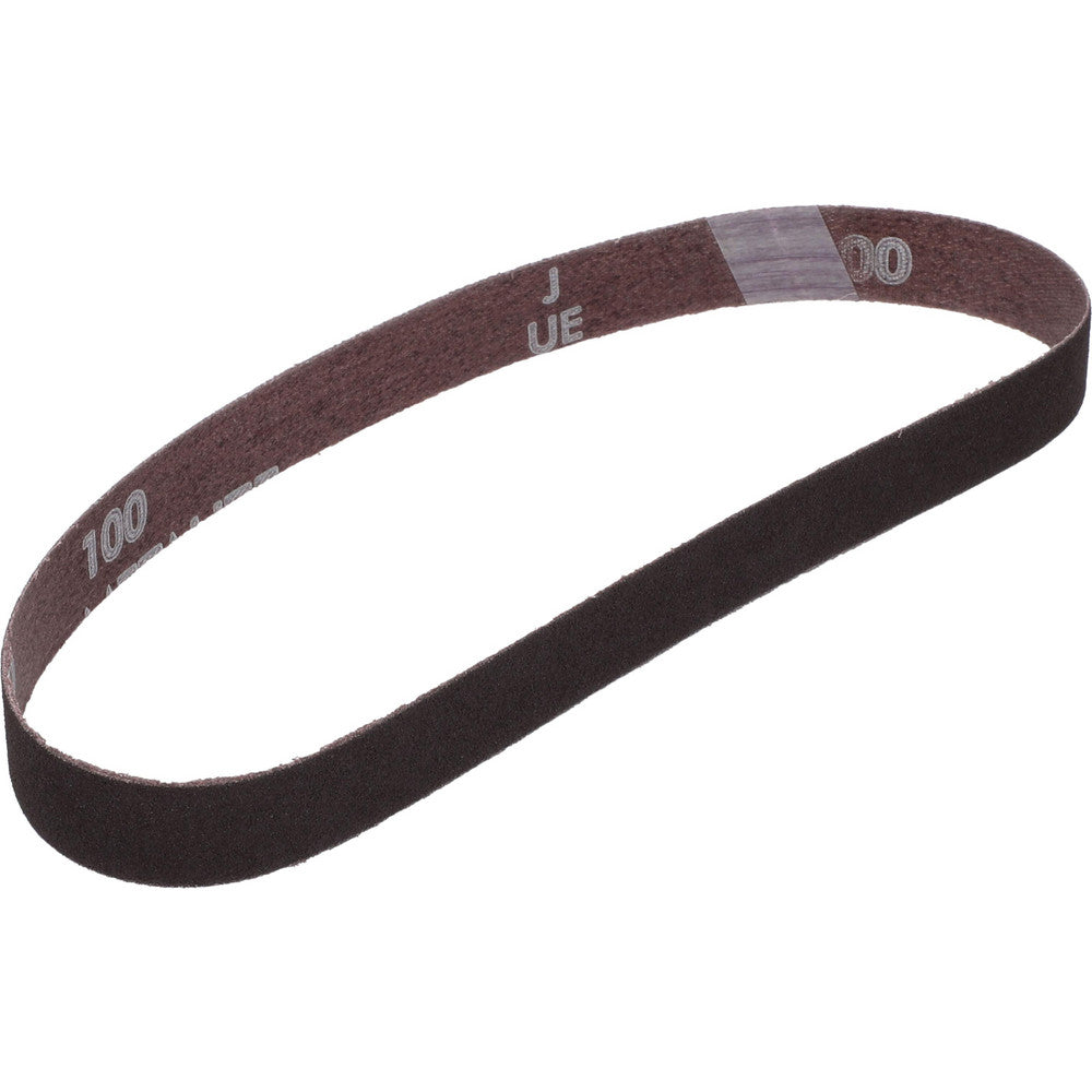 Norton 78072727569 Abrasive Belt  3/4" Wide, 20-1/2" OAL, 100 Grit, Aluminum Oxide
