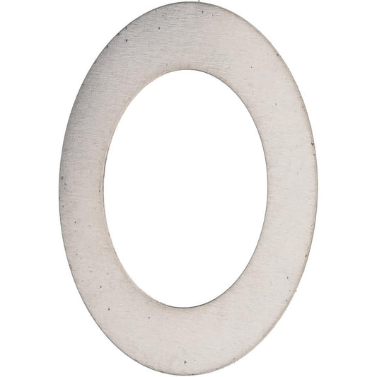 ELECTRO HARDWARE M-SHIM-2-SS Round Shim 0.1 mm Thick, 10 mm ID