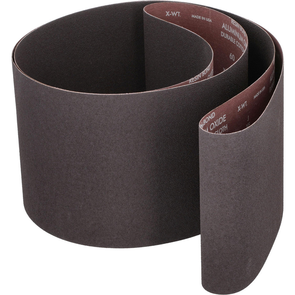 Norton 78072722780 Abrasive Belt 8" Wide, 107" Long, 60 Grit, Aluminum Oxide