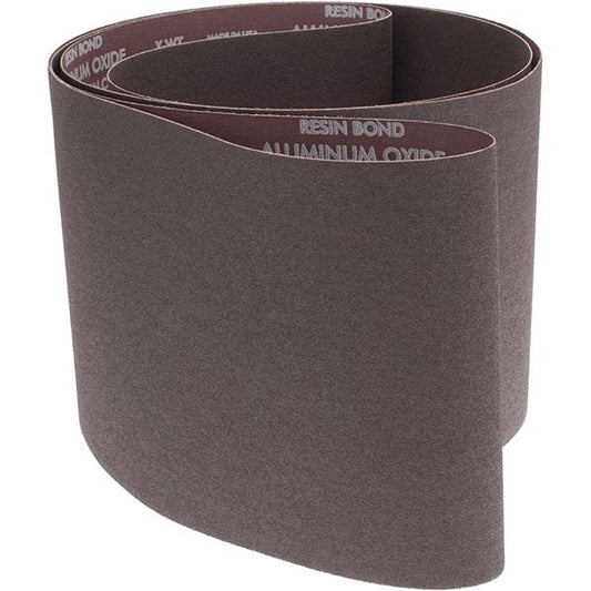 Norton 78072722775 Abrasive Belt 8" Wide, 107" Long, 80 Grit, Aluminum Oxide