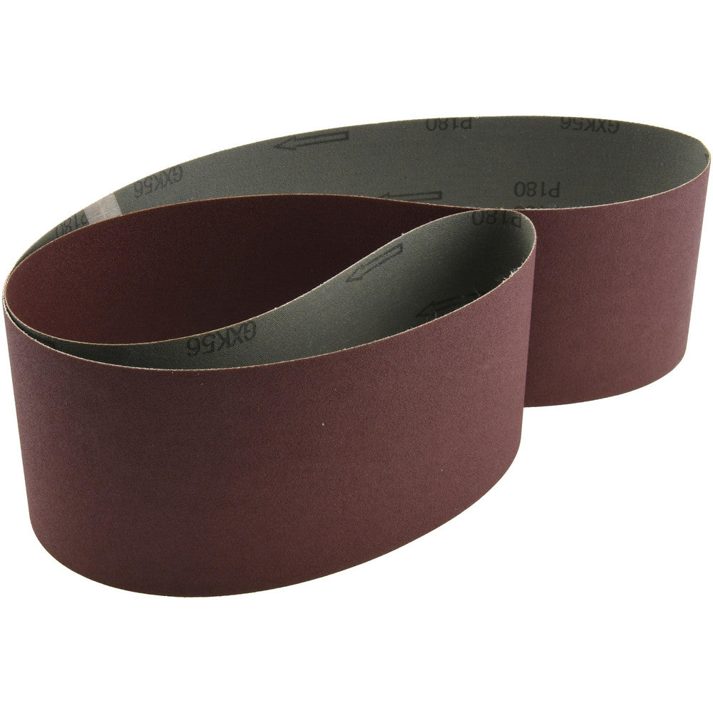 Tru-Maxx 7300 Abrasive Belt  4" Wide, 54" OAL, 180 Grit, Aluminum Oxide