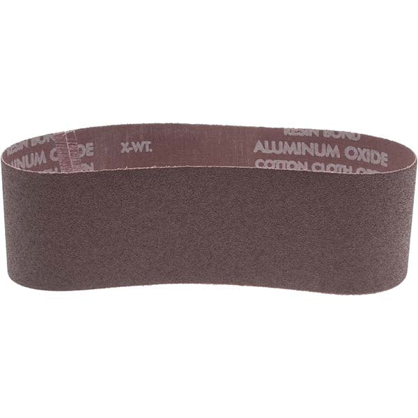 Norton 78072727934 Abrasive Belt  3" Wide, 24" OAL, 80 Grit, Aluminum Oxide