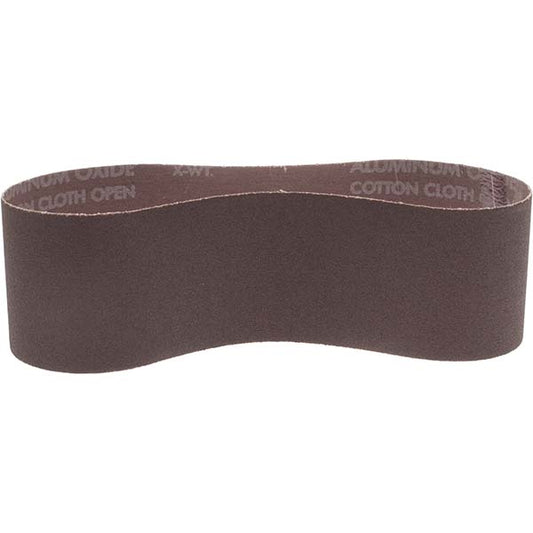 Norton 78072727932 Abrasive Belt  3" Wide, 24" OAL, 120 Grit, Aluminum Oxide
