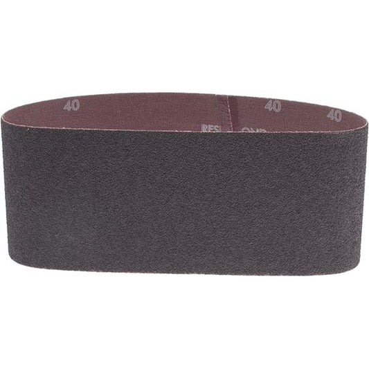 Norton 78072727947 Abrasive Belt 4" Wide, 24" Long, 40 Grit, Aluminum Oxide