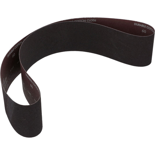 Norton 78072722170 Abrasive Belt  4" Wide, 54" OAL, 60 Grit, Aluminum Oxide