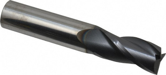 Kyocera SGS Precision Tools 30844 Square End Mill 5/8" Dia, 1-1/4" LOC, 3 Flute, Solid Carbide