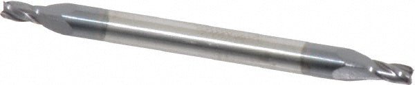 Kyocera SGS Precision Tools 31173 Square End Mill 5/64" Dia, 1/8" LOC, 4 Flute, Solid Carbide