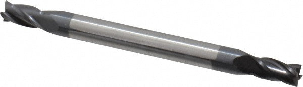 Kyocera SGS Precision Tools 31175 Square End Mill 7/64" Dia, 3/16" LOC, 4 Flute, Solid Carbide