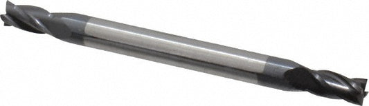 Kyocera SGS Precision Tools 31175 Square End Mill 7/64" Dia, 3/16" LOC, 4 Flute, Solid Carbide