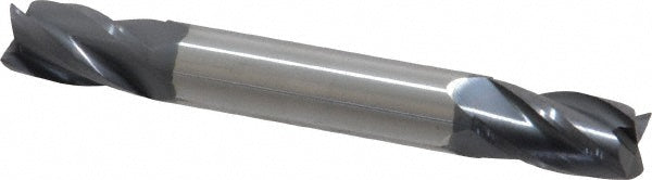 Kyocera SGS Precision Tools 31186 Square End Mill 5/16" Dia, 1/2" LOC, 4 Flute, Solid Carbide