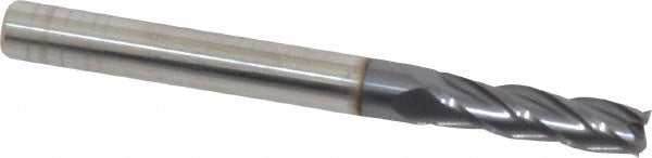 Kyocera SGS Precision Tools 30001 Square End Mill 11/64" Dia, 5/8" LOC, 4 Flute, Solid Carbide