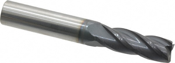 Kyocera SGS Precision Tools 30013 Square End Mill 23/64" Dia, 1" LOC, 4 Flute, Solid Carbide