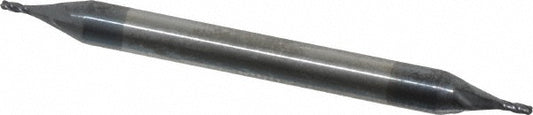 Kyocera SGS Precision Tools 31218 Ball End Mill 0.0313" Dia, 0.0625" LOC, 4 Flute, Solid Carbide