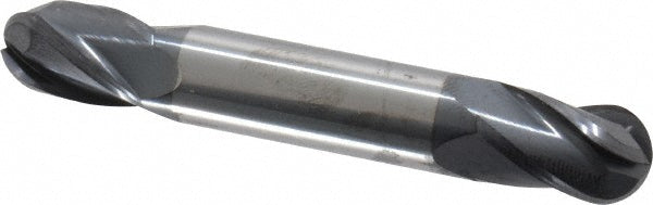 Kyocera SGS Precision Tools 31235 Ball End Mill 0.375" Dia, 0.5625" LOC, 4 Flute, Solid Carbide
