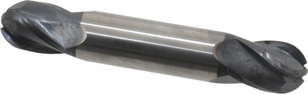 Kyocera SGS Precision Tools 31237 Ball End Mill 0.5" Dia, 0.625" LOC, 4 Flute, Solid Carbide