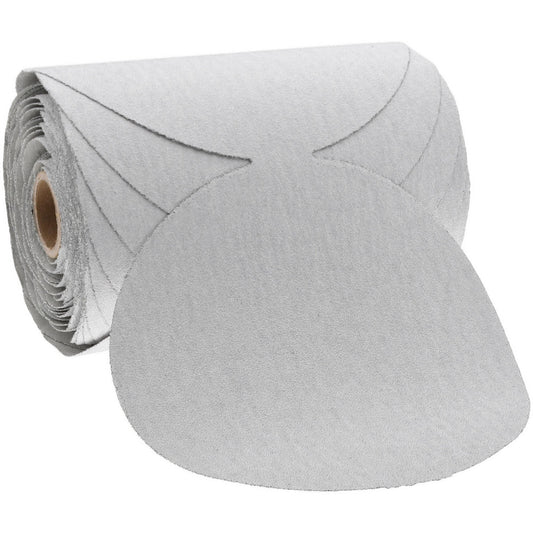 GLOBAL ABRASIVE 809775-57624 PSA Disc Roll 6" Disc Dia, 80 Grit, Silicon Carbide
