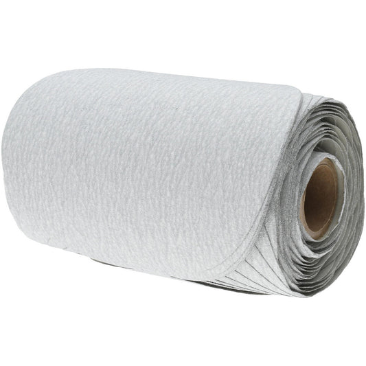 GLOBAL ABRASIVE 809775-57606 PSA Disc Roll 5" Disc Dia, 120 Grit, Silicon Carbide