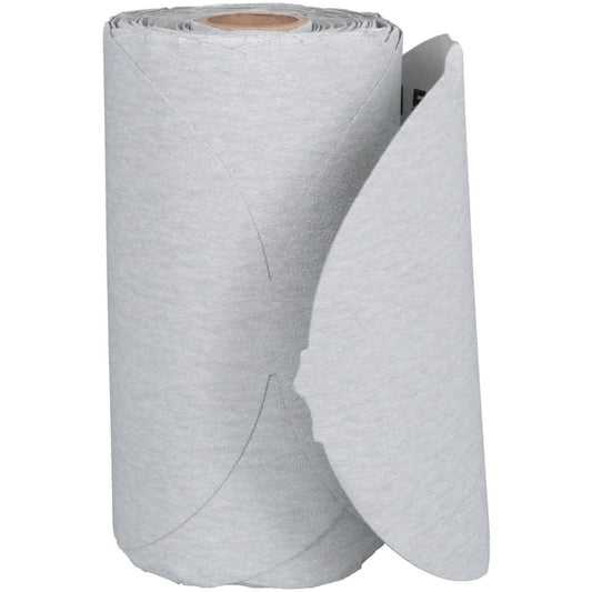 GLOBAL ABRASIVE 809775-57627 6" Dia PSA Disc Roll 150 Grit, Silicon Carbide