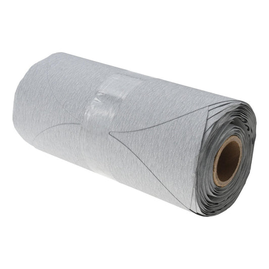 GLOBAL ABRASIVE 809775-57632 PSA Disc Roll 6" Disc Dia, 320 Grit, Silicon Carbide