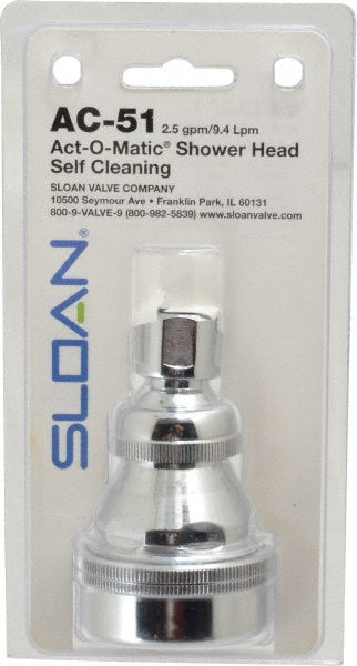 Sloan Valve Co. 4021000 2.5 GPM, 2-1/2 Face Diameter, Shower Head