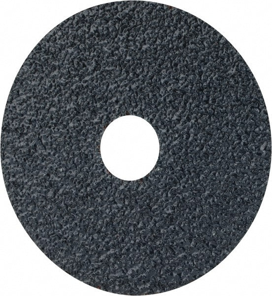 CGW Abrasives 48101 Fiber Disc 4-1/2" Disc Dia, 7/8" Hole, 24 Grit, Zirconia Alumina