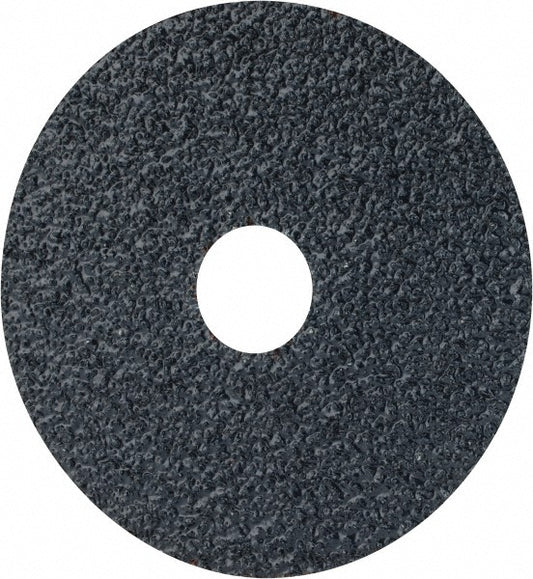 CGW Abrasives 48101 Fiber Disc 4-1/2" Disc Dia, 7/8" Hole, 24 Grit, Zirconia Alumina