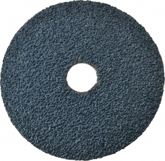 CGW Abrasives 48111 Fiber Disc  5" Disc Dia, 7/8" Hole, Arbor Hole, 24 Grit, Zirconia Alumina