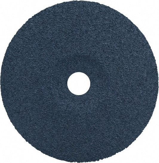 CGW Abrasives 48122 Fiber Disc 7" Disc Dia, 7/8" Hole, 36 Grit, Zirconia Alumina