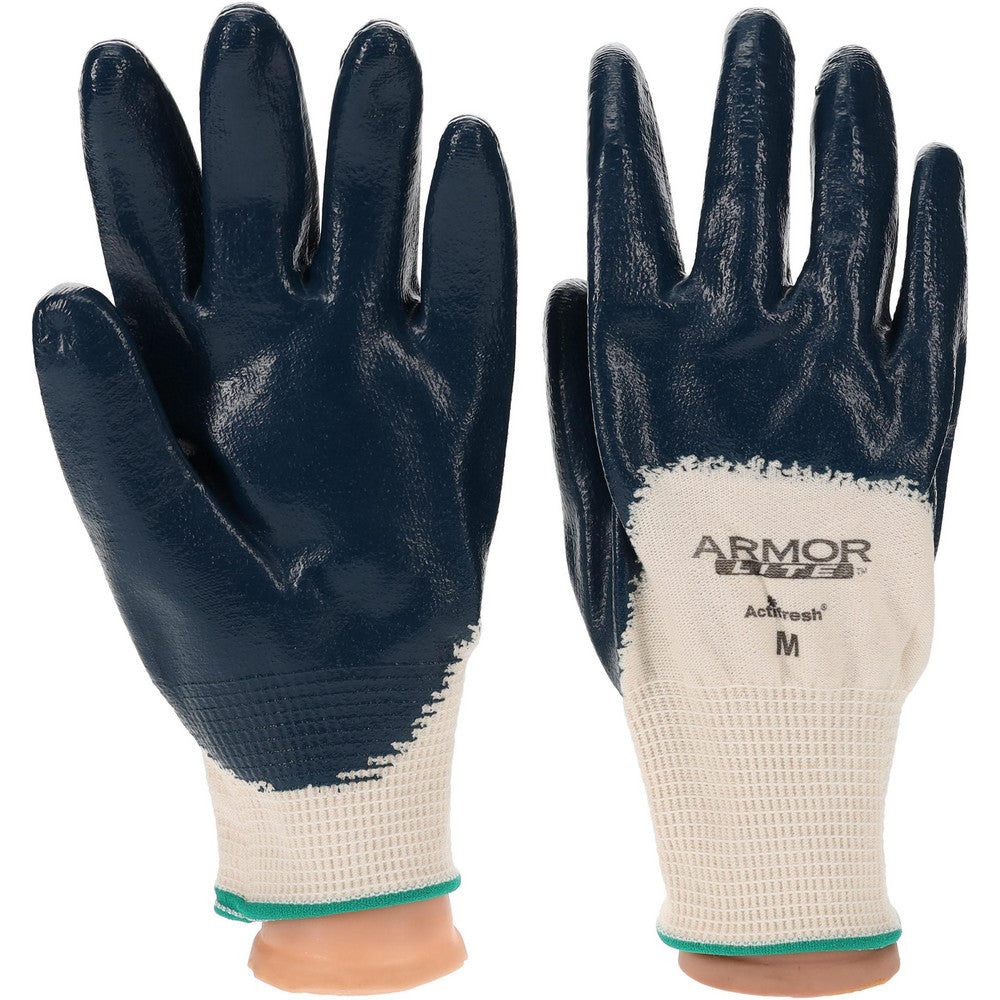PRO-SAFE 56-3170/M Work Gloves PRO-SAFE Size Medium, Nitrile-Coated Cotton, General Purpose