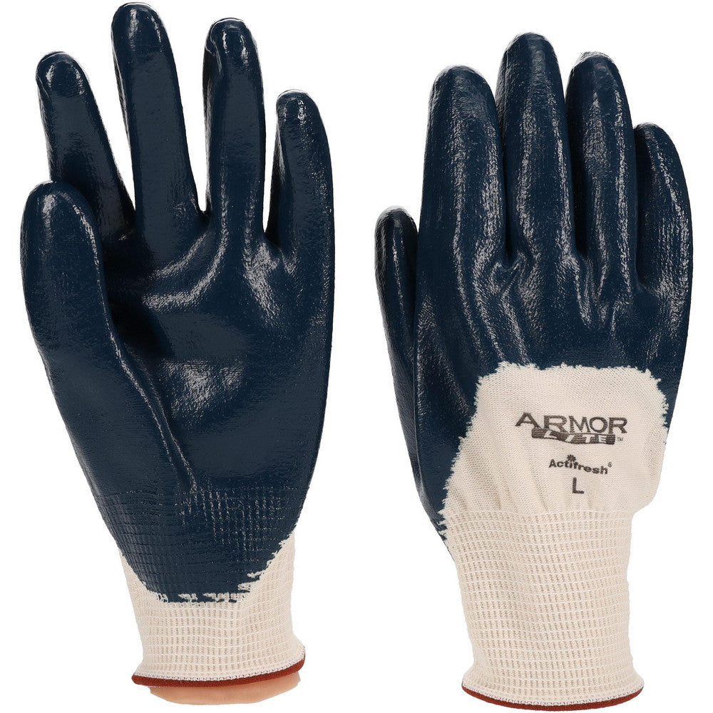 PRO-SAFE 56-3170/L Work Gloves PRO-SAFE Size Large, Nitrile-Coated Cotton, General Purpose