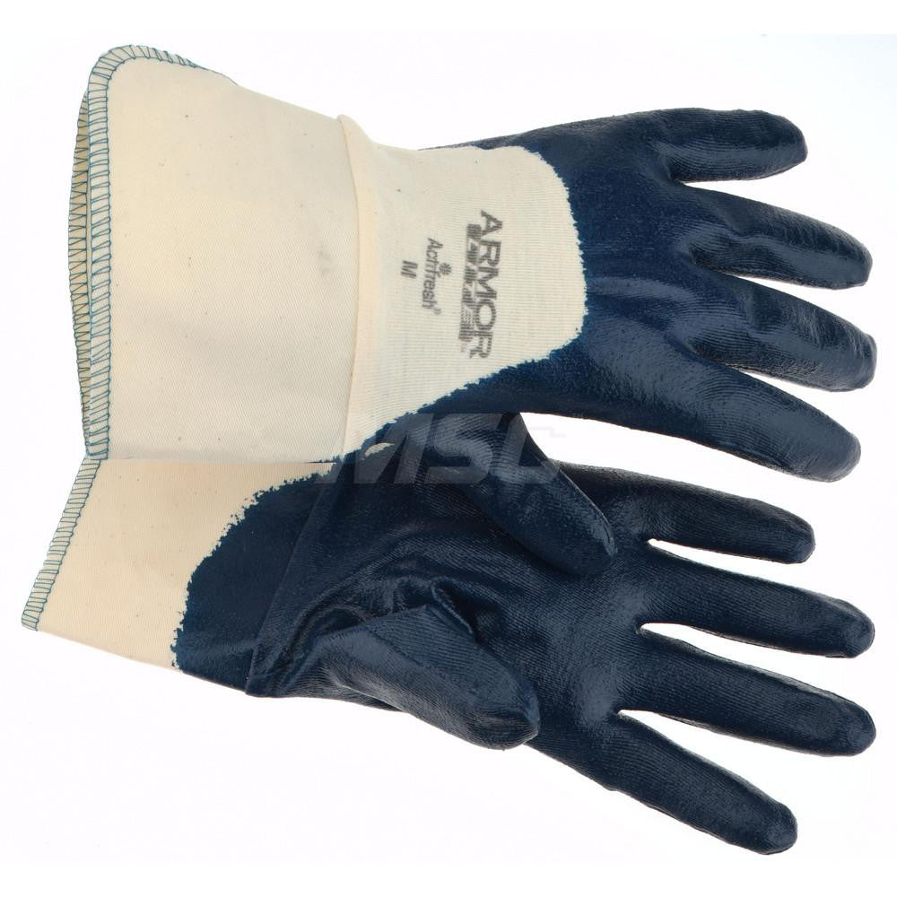 PRO-SAFE 56-3175/M Work Gloves PRO-SAFE Size Medium, Nitrile-Coated Cotton, General Purpose