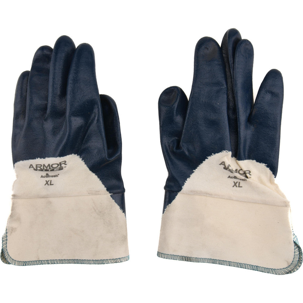 PRO-SAFE 56-3175/XL Work Gloves PRO-SAFE Size X-Large, Nitrile-Coated Cotton, General Purpose