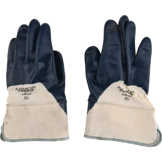 PRO-SAFE 56-3175/XL Work Gloves PRO-SAFE Size X-Large, Nitrile-Coated Cotton, General Purpose