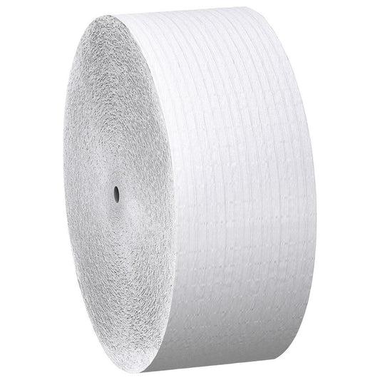 Scott 07005 Coreless High-Capacity Jumbo Roll Toilet Paper, 1-Ply, White