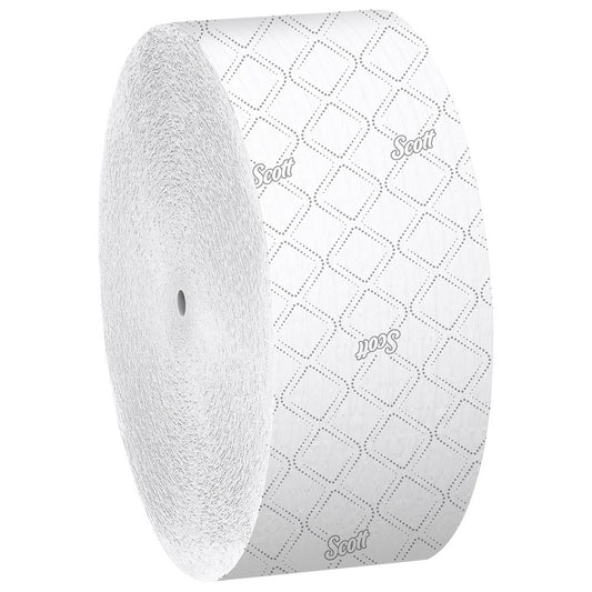 Scott 07006 Scott Essential Jumbo Roll Coreless Toilet Paper (07006), 2-ply, White