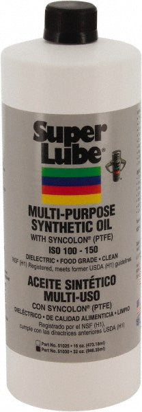 Super Lube 51030 Multi-Purpose Machine Oil 1 qt Bottle, SAE 85W, ISO 150