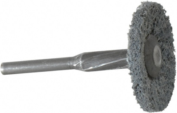 Superior Abrasives A018541 Deburring Wheel  1" Dia,  1/8" Face Width,  Density 2 N/A Silicon Carbide