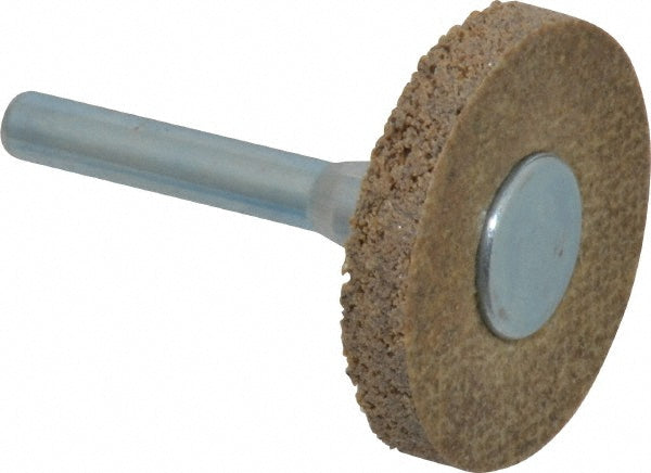 Superior Abrasives A019413 Deburring Wheel  1-1/2" Dia,  1/4" Face Width,  Density 8 N/A Aluminum Oxide