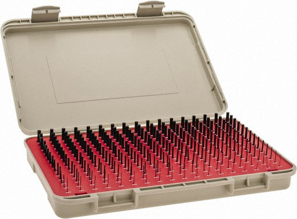 Vermont Gage 901200300 Class ZZ Plug Gage Set 0.011 to 0.25" Range, 240 Pc