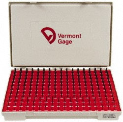Vermont Gage 901400400 Class ZZ Plug Gage Set 0.0615 to 0.2505" Range, 190 Pc