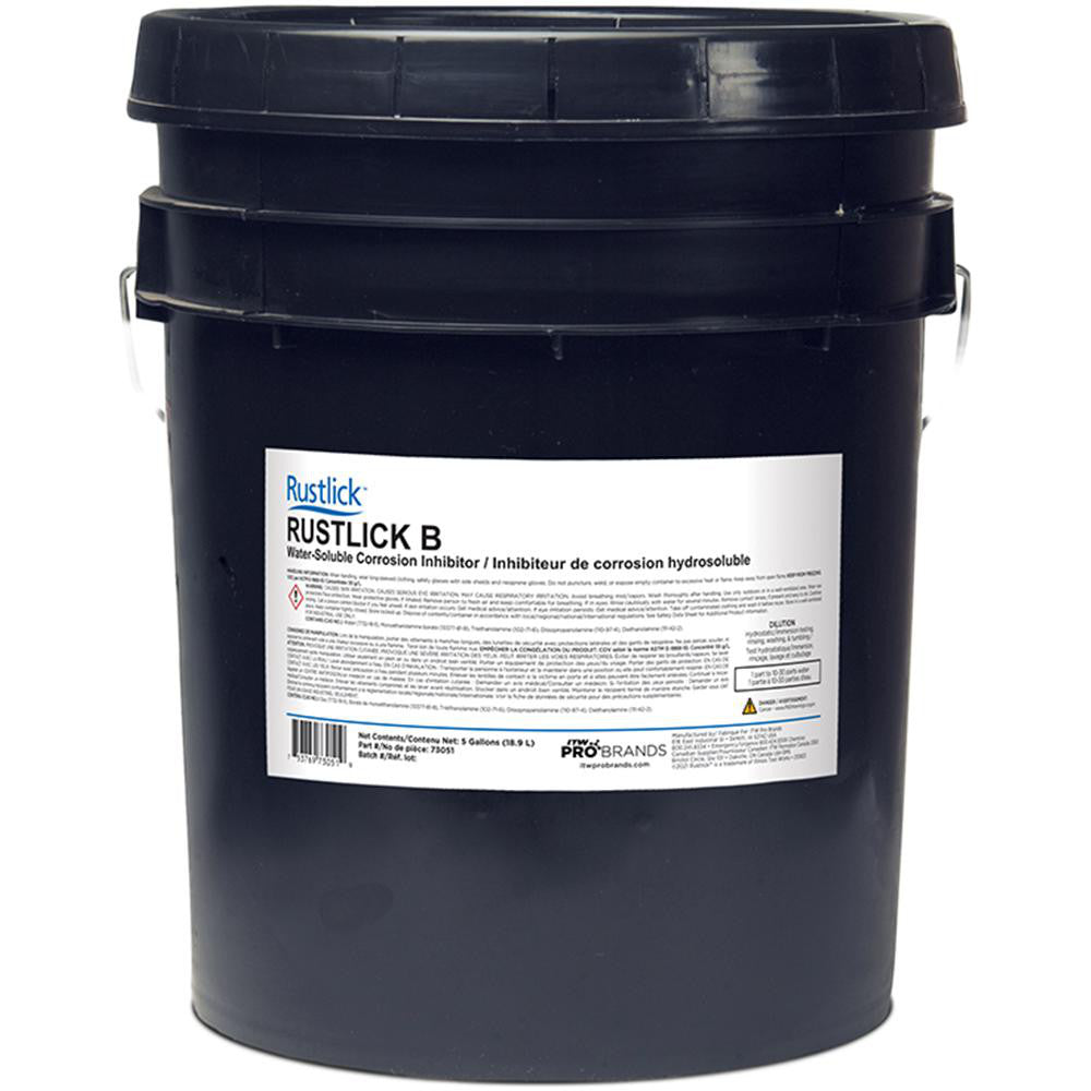 Rustlick 73051 Rust & Corrosion Inhibitor Rustlick B, 5 gal Pail